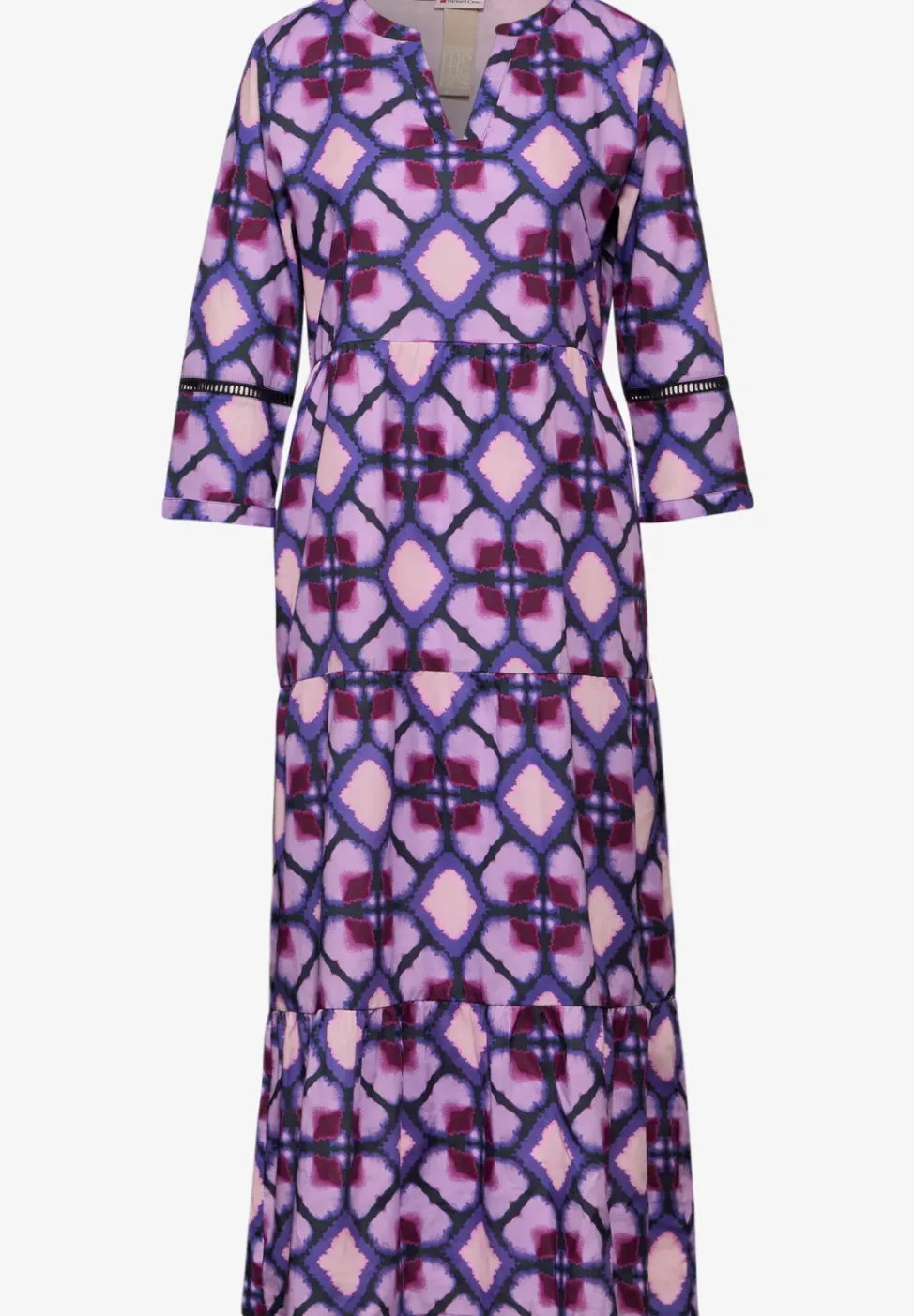 Robe tunique à imprimé