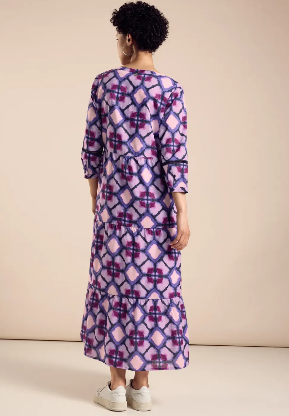 Robe tunique à imprimé