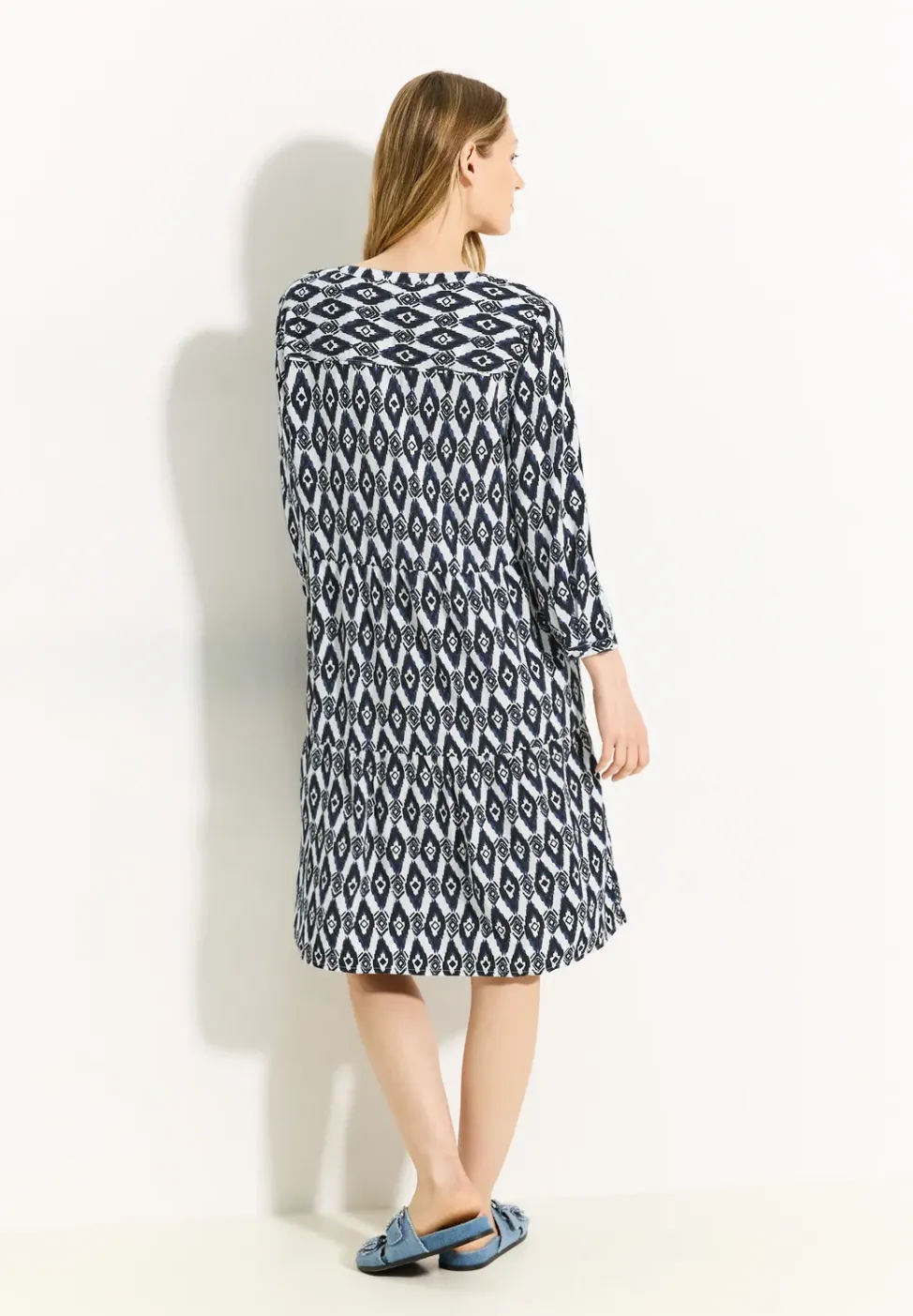 Robe tunique à imprimé