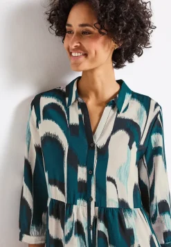 Robe-tunique à motifs