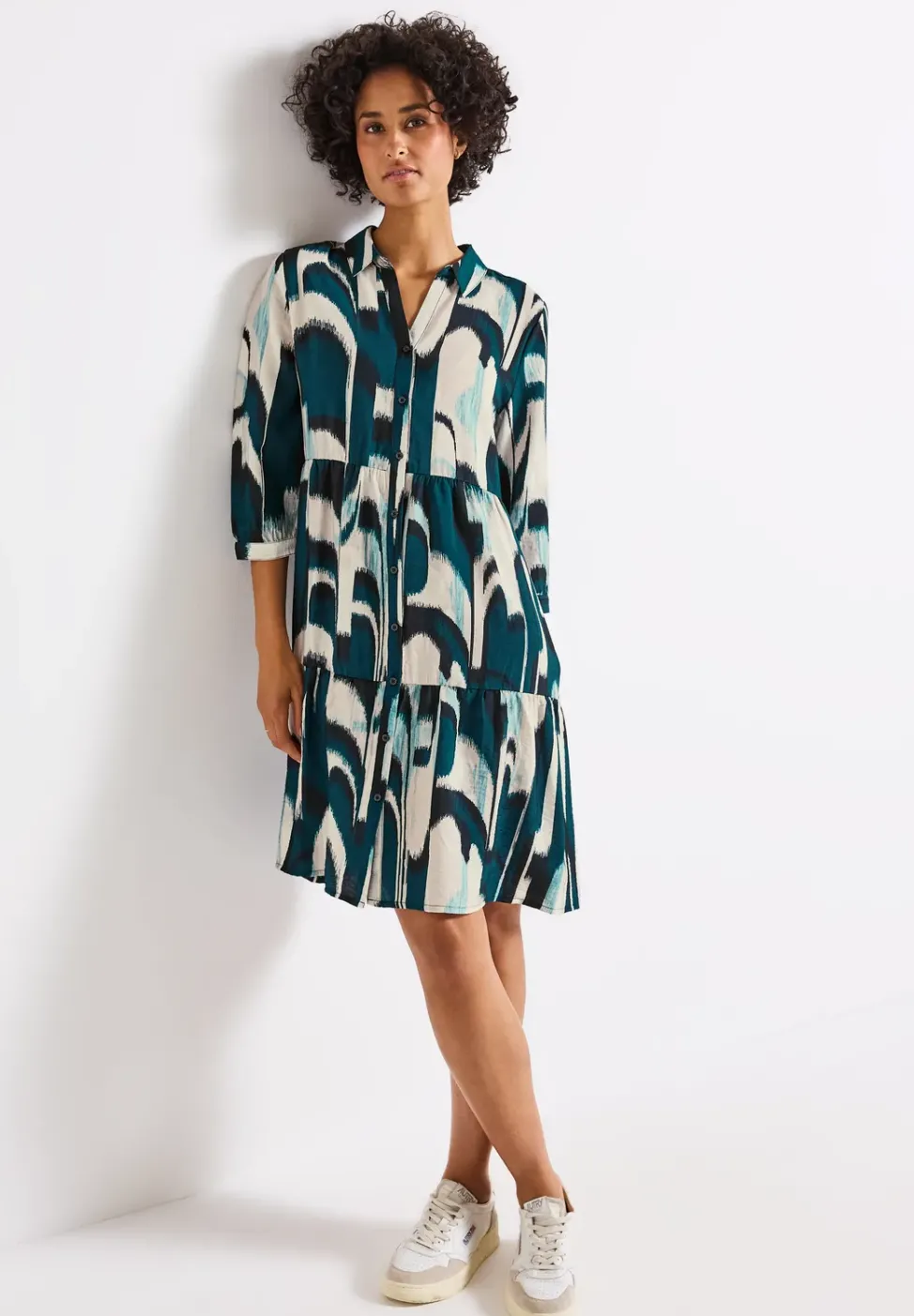 Robe-tunique à motifs