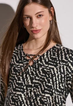 Robe-tunique à motifs