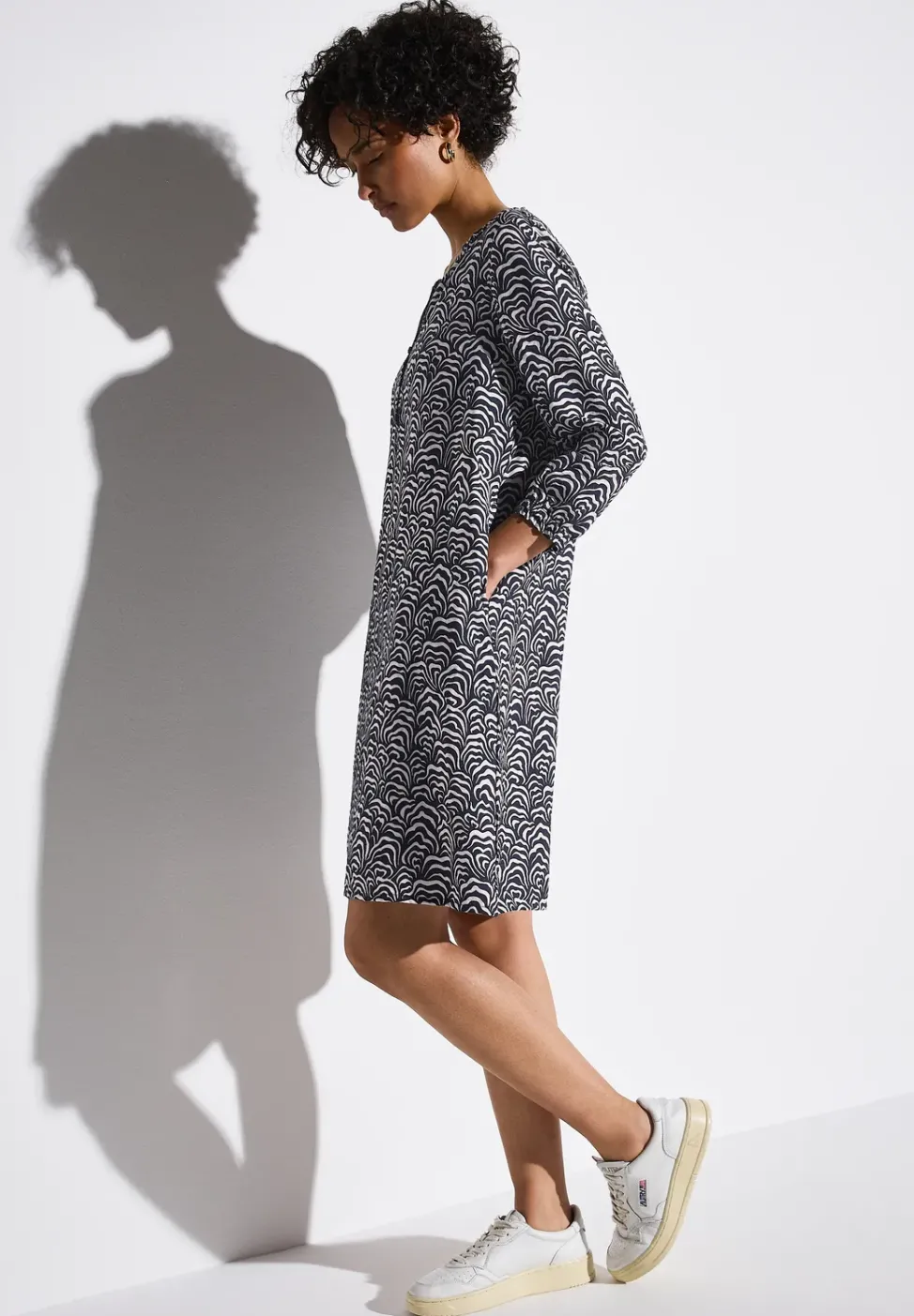Robe-tunique à motifs