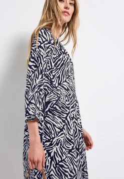 Robe tunique à motifs