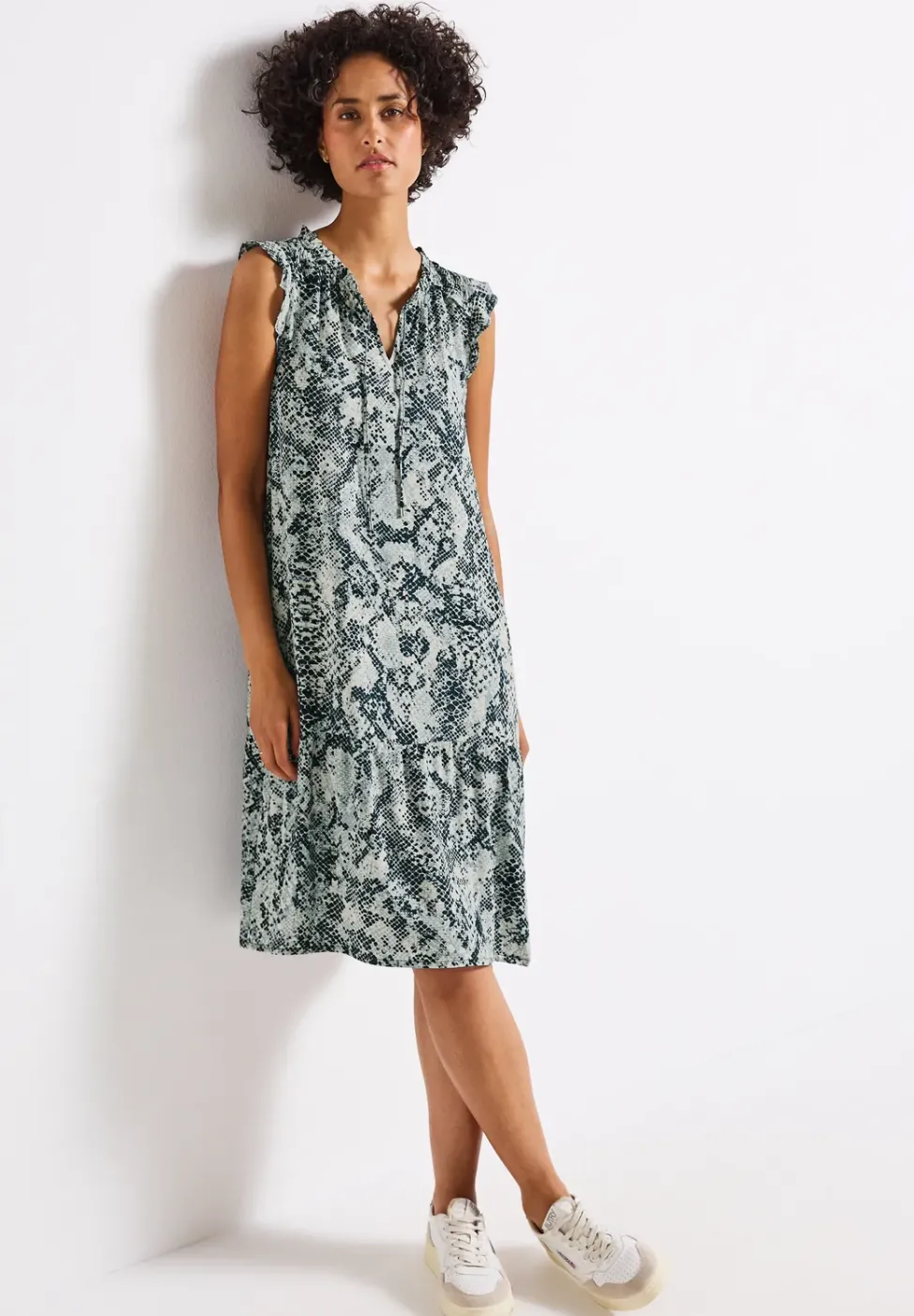 Robe-tunique à motifs