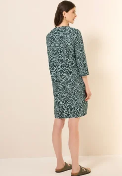 Robe-tunique à motifs