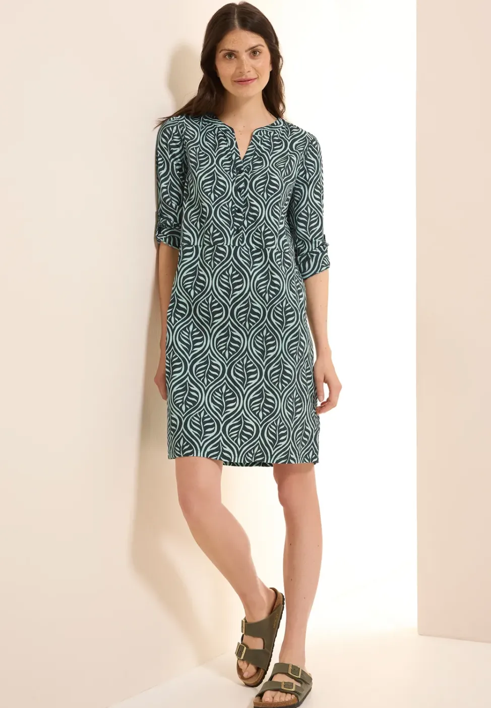 Robe-tunique à motifs