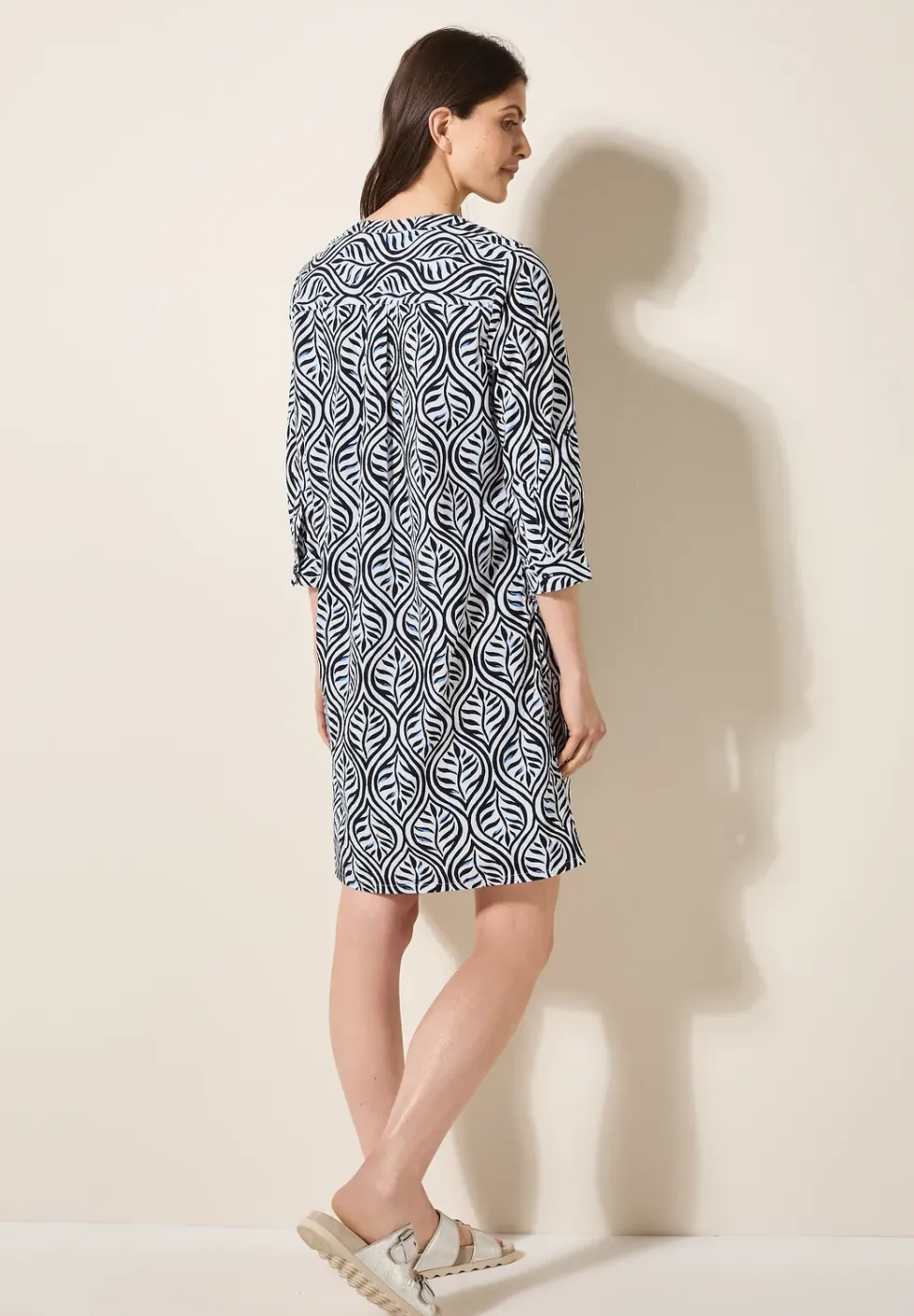 Robe-tunique à motifs