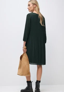 Robe-tunique plissée