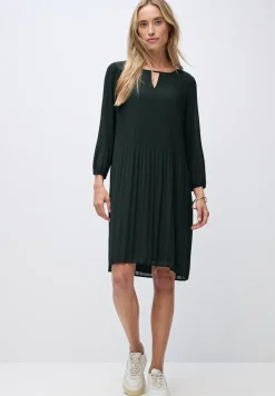 Robe-tunique plissée