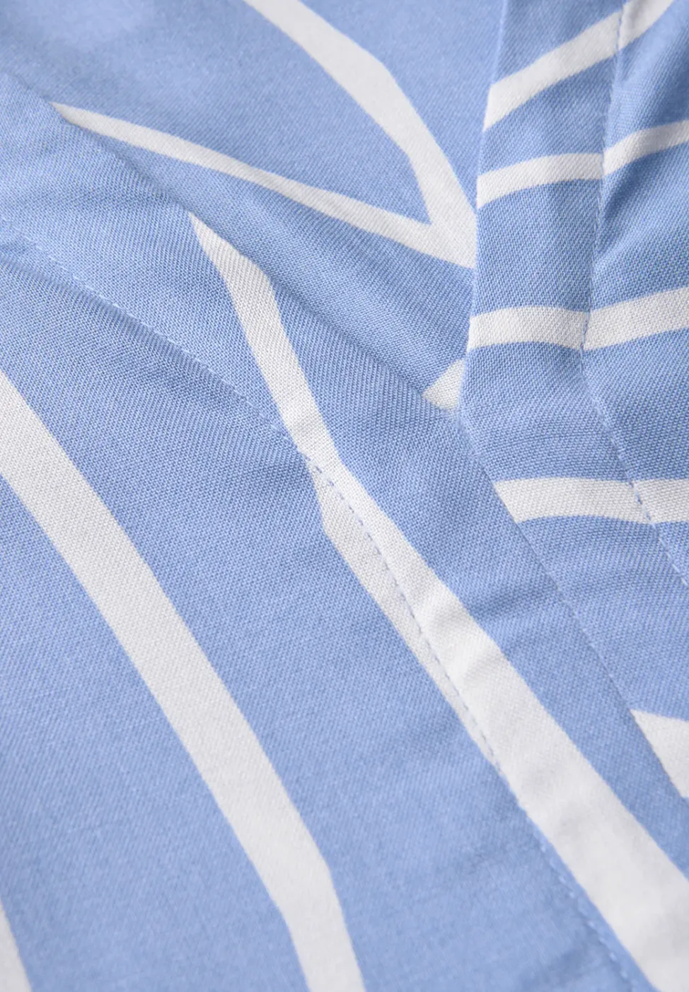 Robe à volants à motifs
