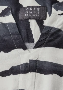 Robe à volants à motifs