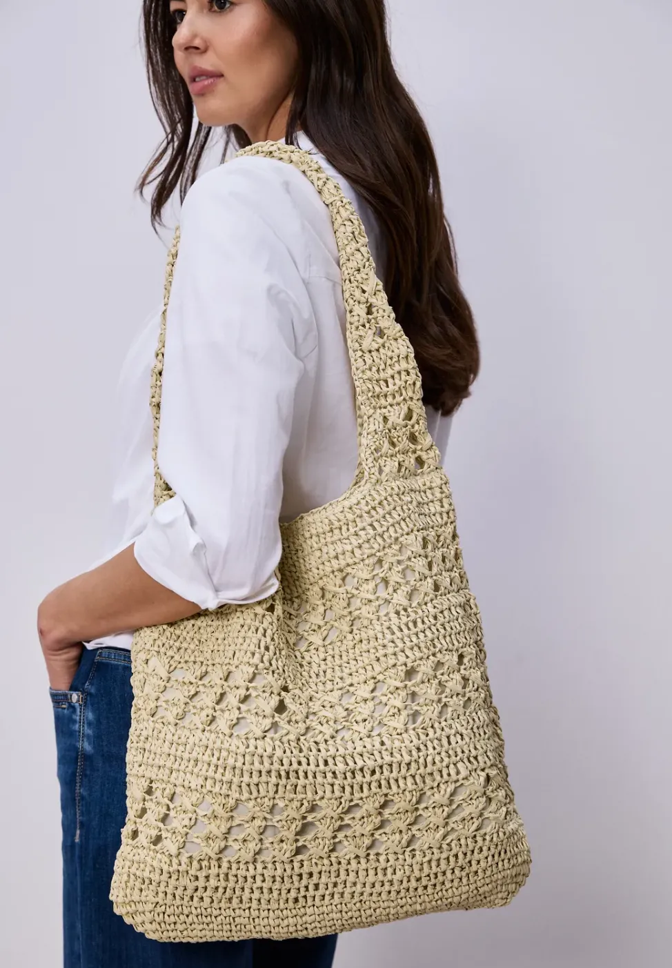 Sac en macramé