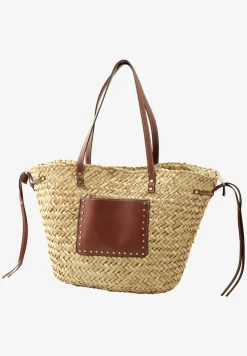 Sac à l'aspect de panier tressé