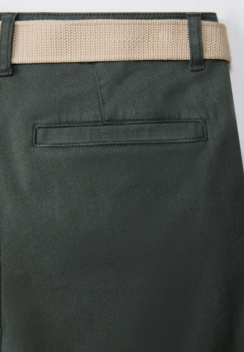 Short chino avec structure