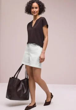 Short chino Mid Waist, coupe décontractée