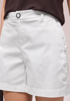 Short chino Mid Waist, coupe décontractée