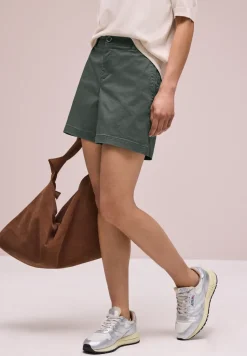 Short chino Mid Waist, coupe décontractée
