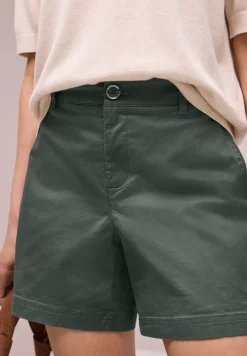 Short chino Mid Waist, coupe décontractée