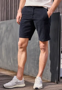 Short chino Regular Fit en velours côtelé