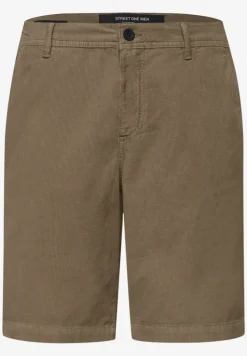 Short chino Regular Fit en velours côtelé
