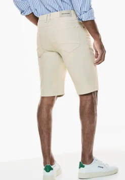 Short en jean délavé