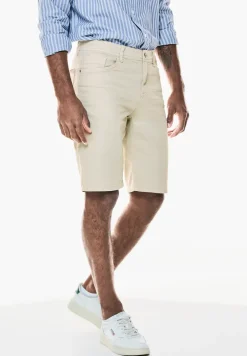 Short en jean délavé