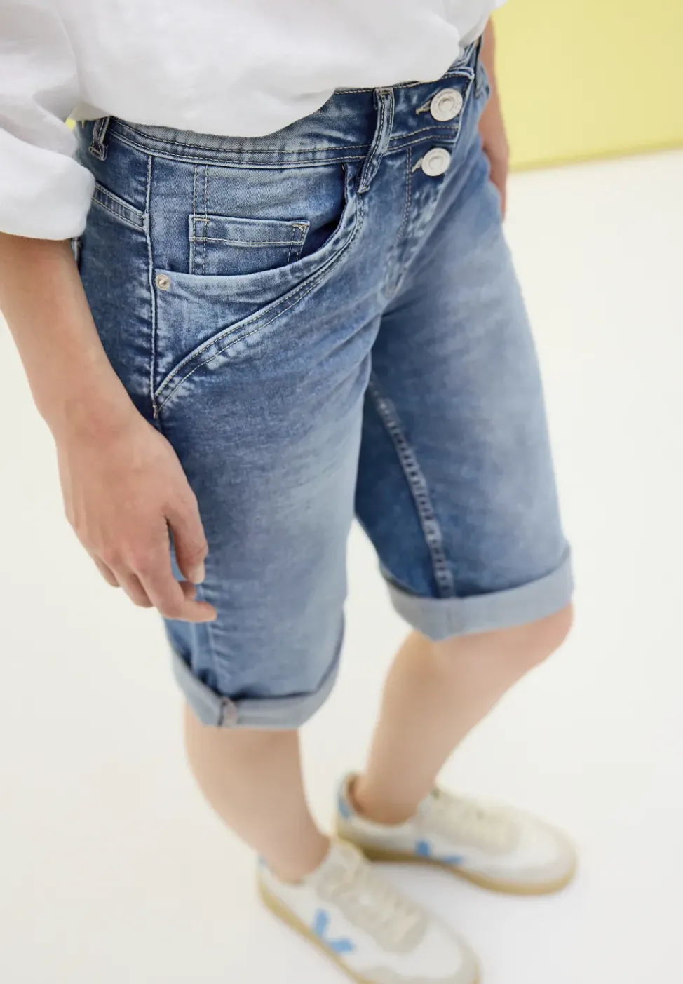 Short en jean Slim Fit