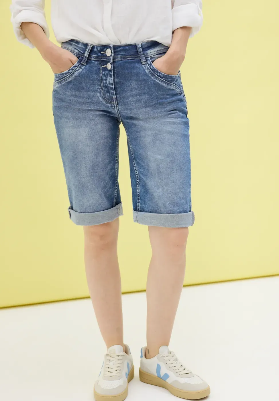Short en jean Slim Fit