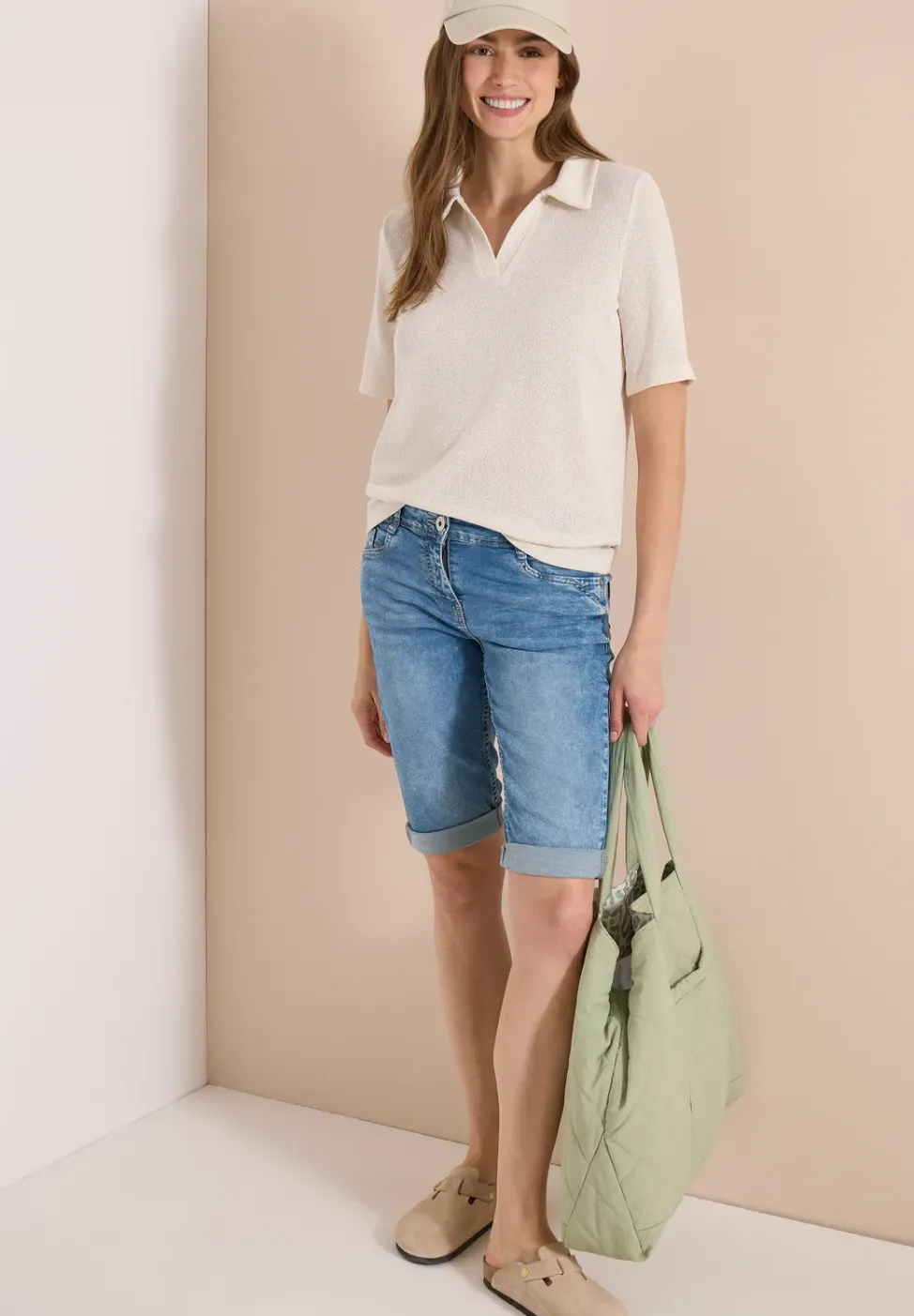 Short en jean Slim Leg