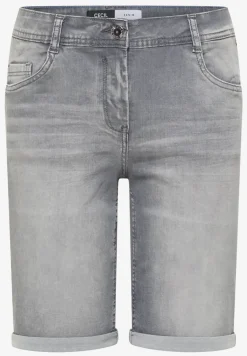 Short en jean Slim Leg, coupe casual