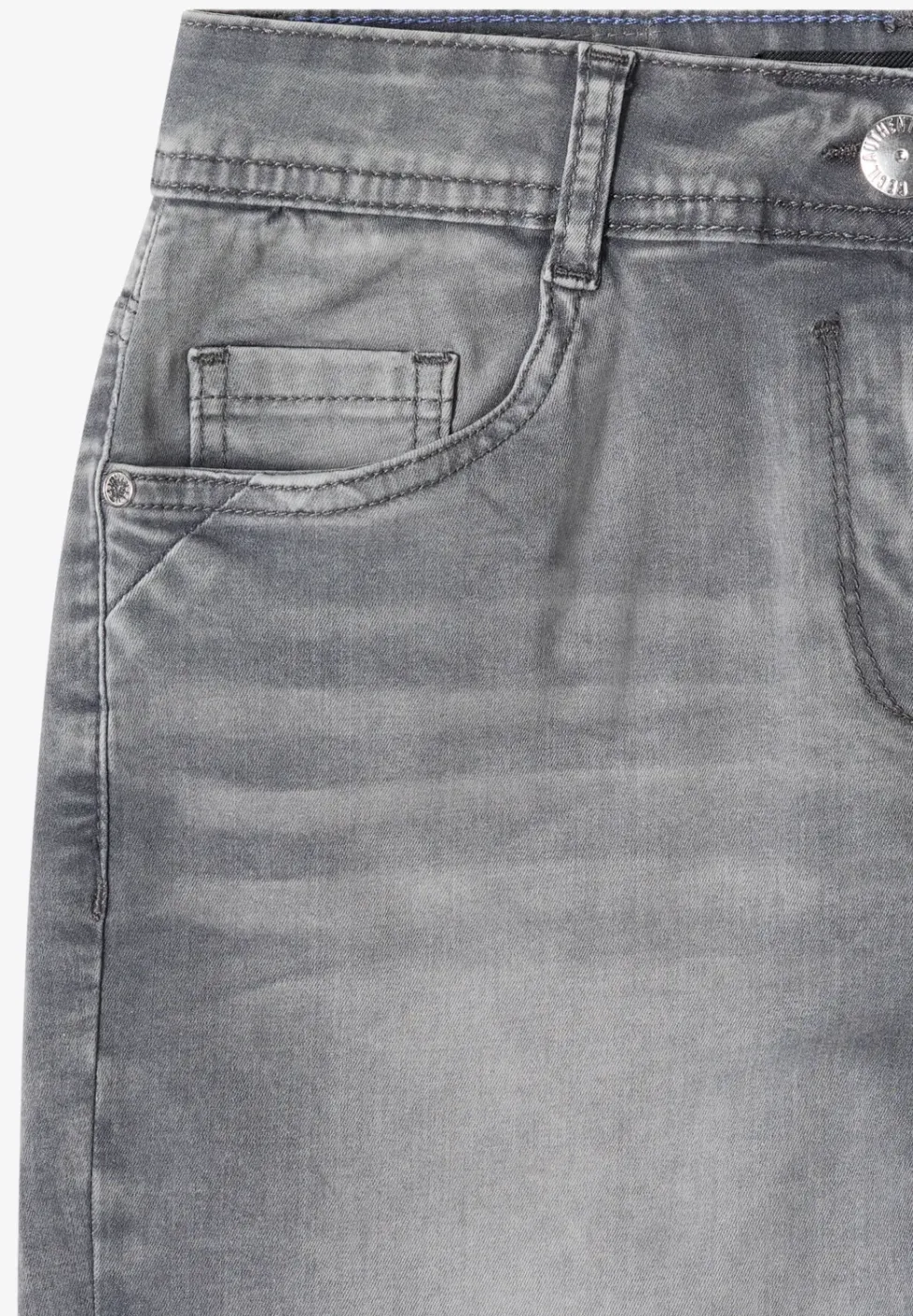 Short en jean Slim Leg, coupe casual