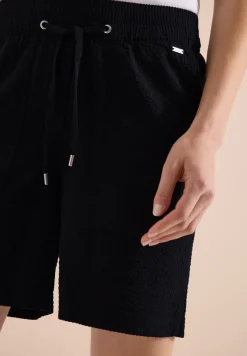 Short en seersucker dans des couleurs unies