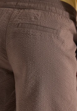 Short en seersucker dans des couleurs unies