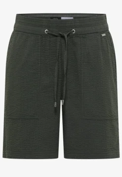 Short en seersucker dans des couleurs unies