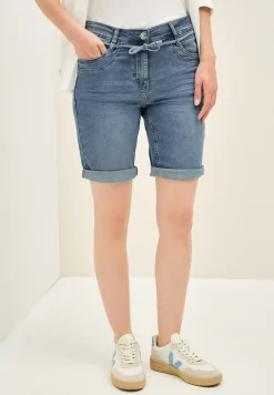 Short jogging au look denim