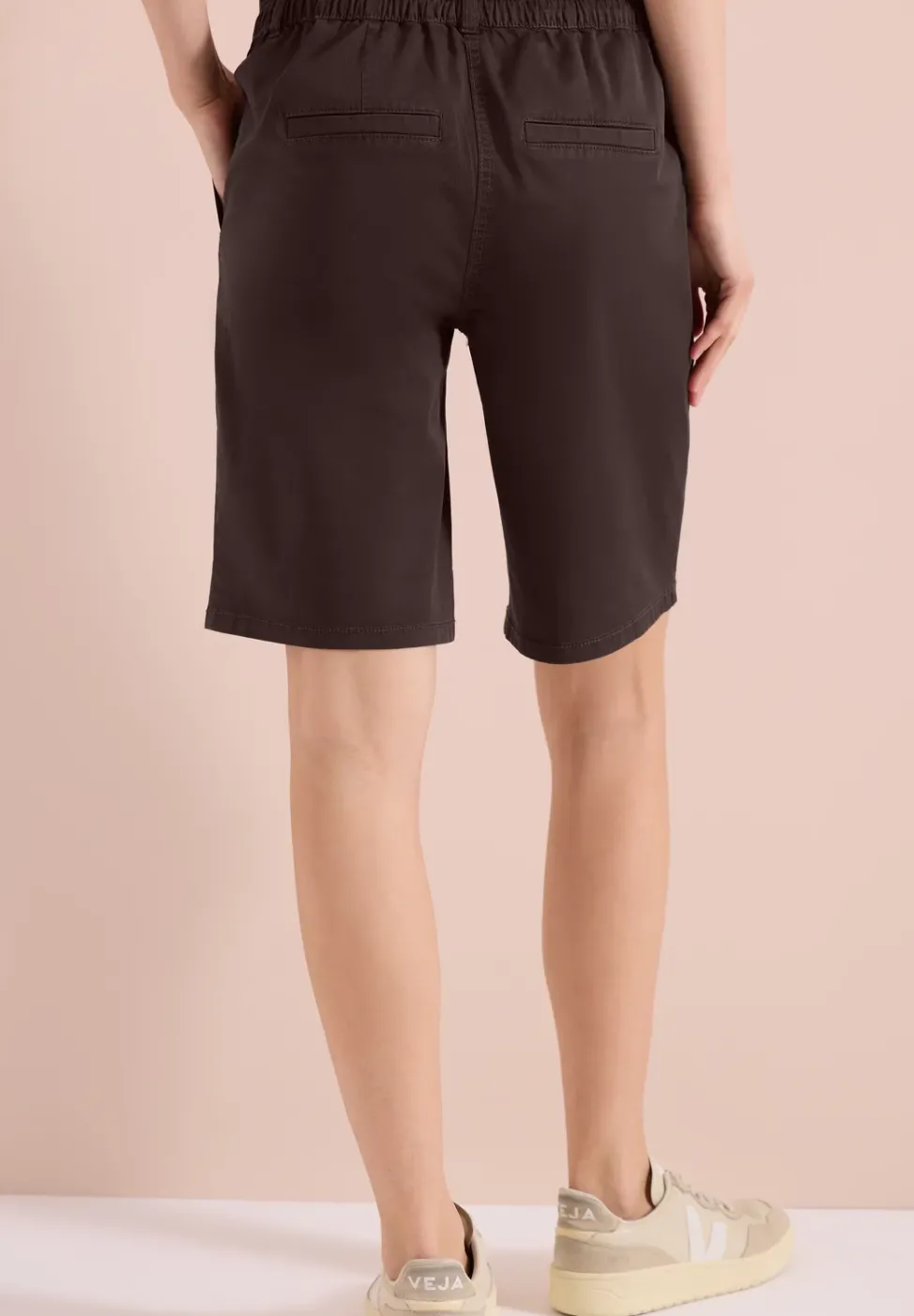 Short Mid Waist à jambes droites, coupe décontractée