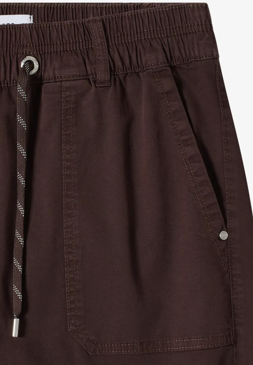 Short Mid Waist à jambes droites, coupe décontractée