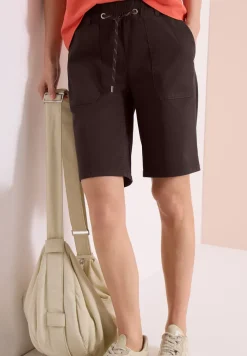 Short Mid Waist à jambes droites, coupe décontractée