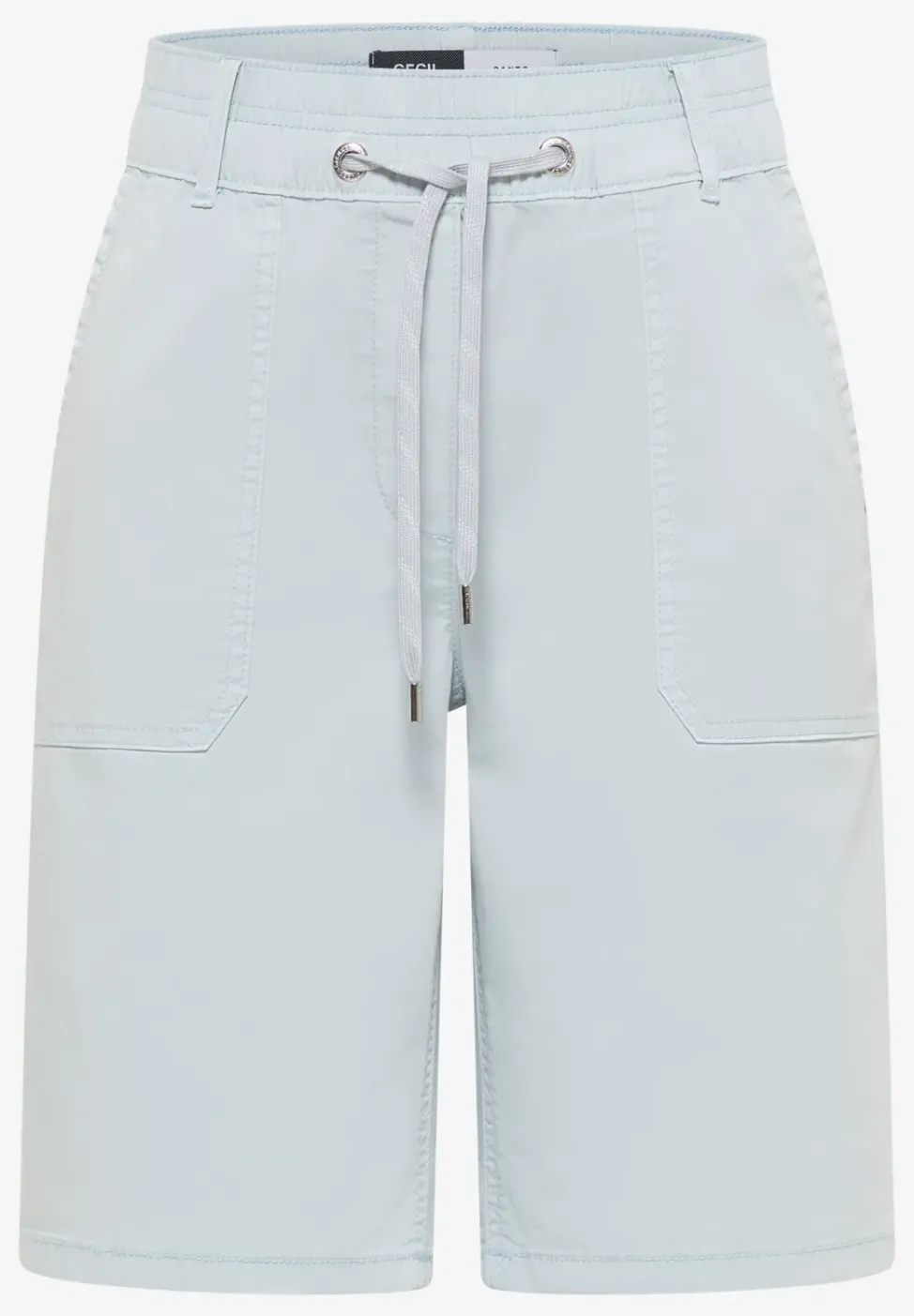Short Mid Waist à jambes droites, coupe décontractée