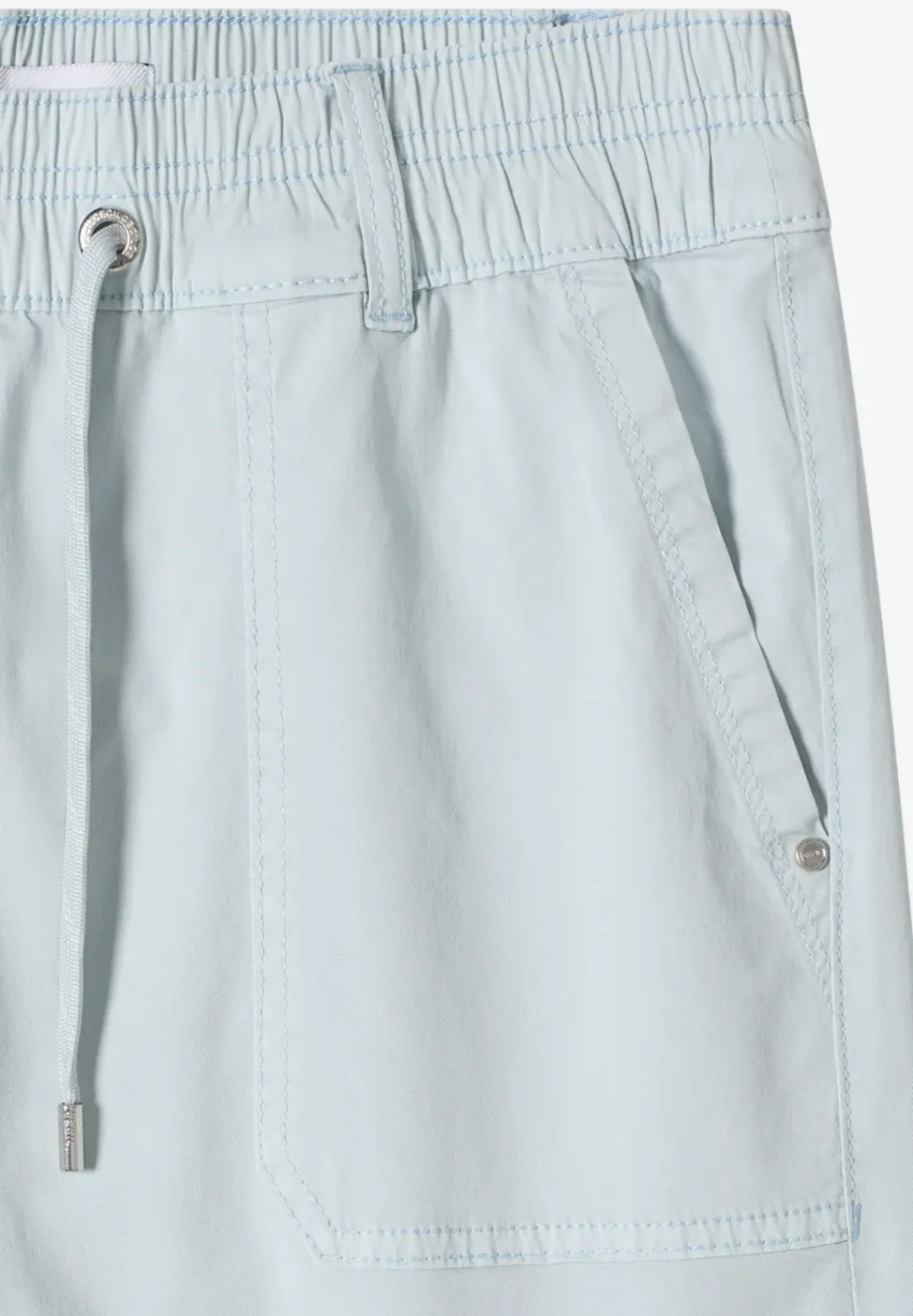 Short Mid Waist à jambes droites, coupe décontractée