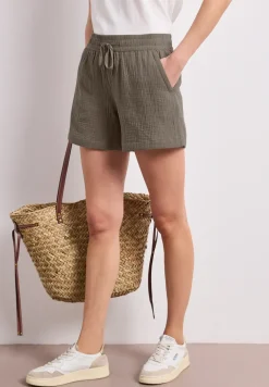 Short taille moyenne en mousseline