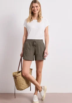 Short taille moyenne en mousseline