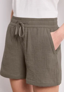 Short taille moyenne en mousseline
