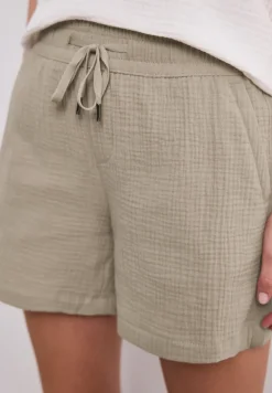 Short taille moyenne en mousseline
