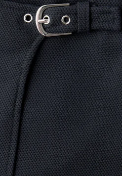 Skort longueur genou avec boucle