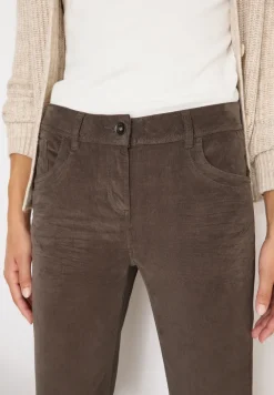 Slim Fit pantalon en velours côtelé