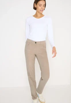 Slim Fit pantalon en velours côtelé