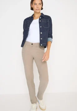 Slim Fit pantalon en velours côtelé