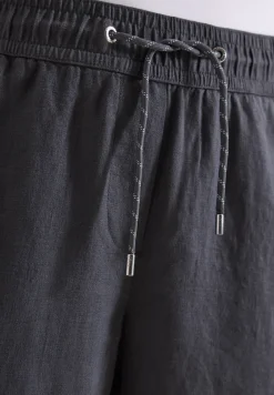 Slim Leg pantalon causal fit en lin